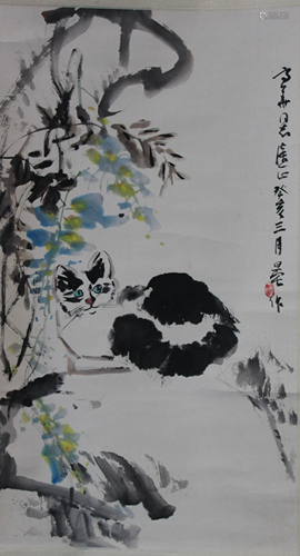 Chinese Hanging Scroll Painting