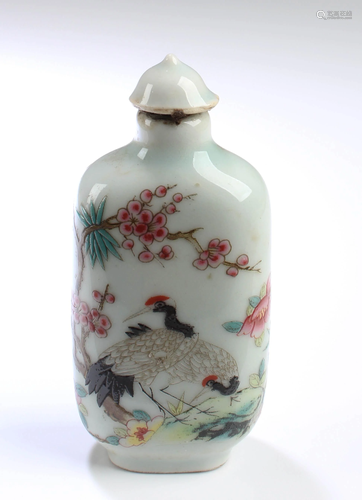 Chinese Porcelain Snuff Bottle