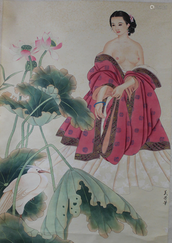 Chinese Hanging Scroll Painting