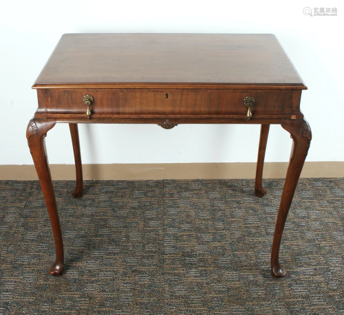 QUEEN ANNE STYLE WORK TABLE