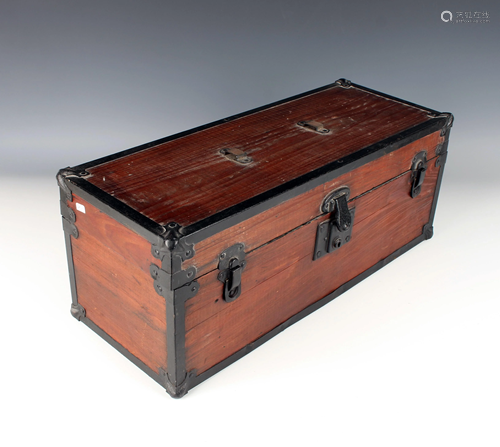 ANTIQUE TOY TRUNK CHEST