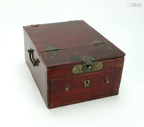 ANTIQUE CHINESE VANITY BOX