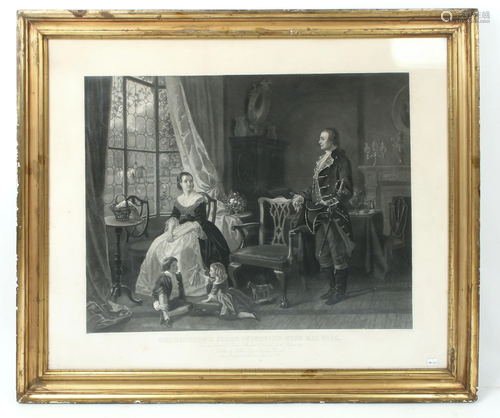 WASHINGTON'S FIRST INTERVIEW WITH HIS WIFE