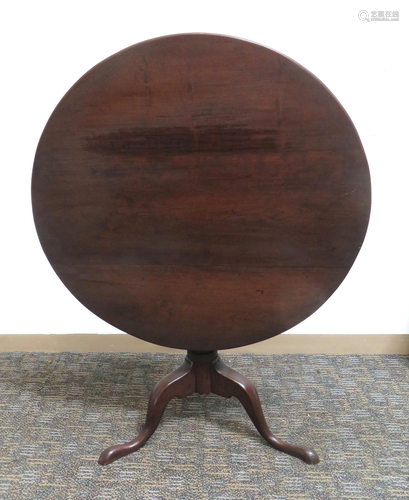 18TH OR 19TH C TILT TOP TEA TABLE