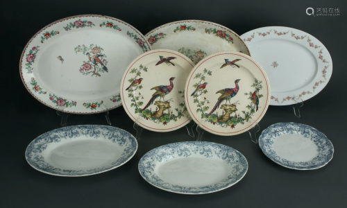 EIGHT ASSORTED PORCELAIN INC COPELAND …