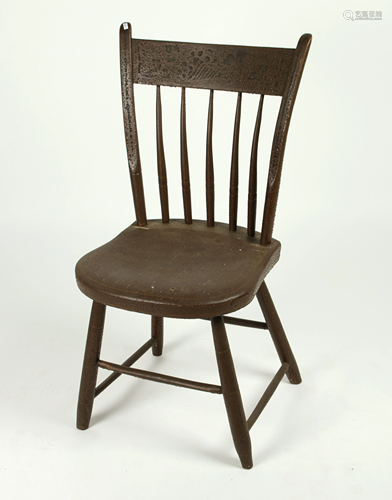 ANTIQUE SPINDLE BACK CHAIR