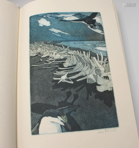 EDVARD MUNCH BOOK, SIGNED OUTERBRIDGE REACH