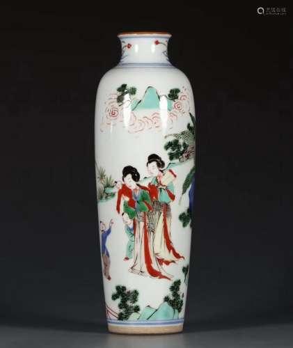 Chinese Porcelain Boy Vase