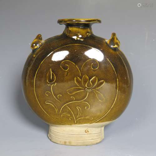 18th/19th C. Chinese Moon Flask Vase