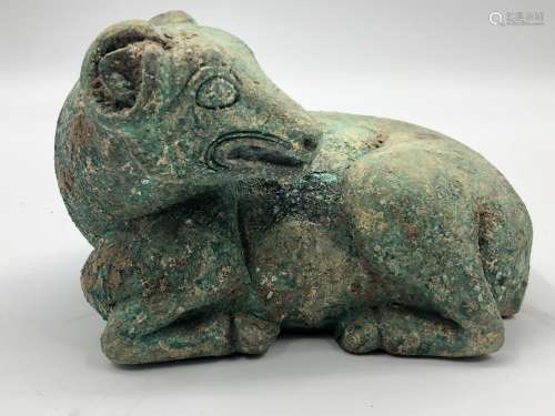 Archaic Han Bronze Sheep