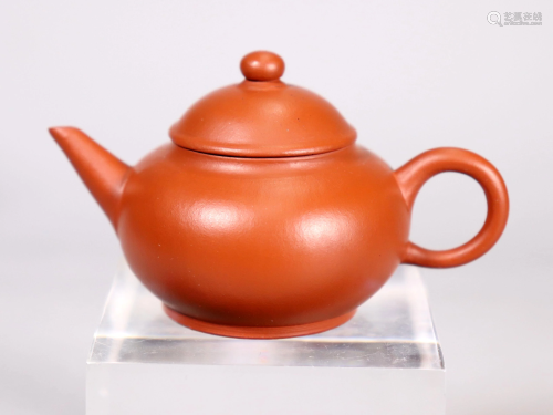 Chinese 19 Century Small Standard Yixing Teapot