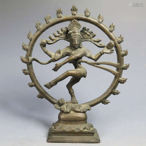 Indian Bronze Dancing Shiva