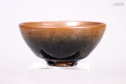 Chinese Jianyao Song Hares Fur Porcelain Teabowl