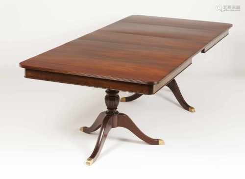 An English style dining table