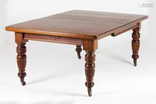 A Victorian dining table