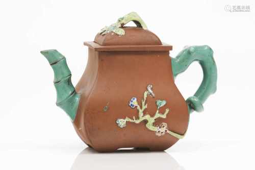 An Yixing teapot