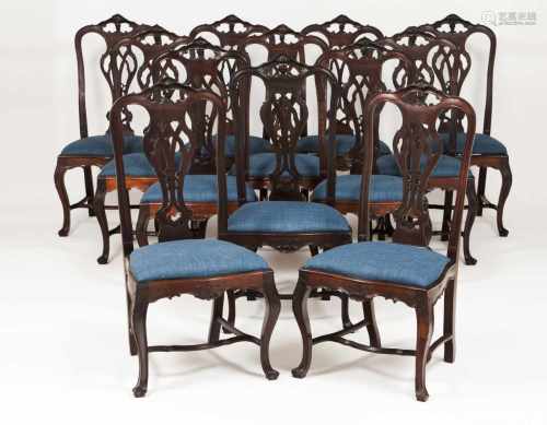 A set of 12 D.José chairsA set of 12 D.José chairs<