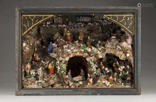 A D.Maria crib with display case
