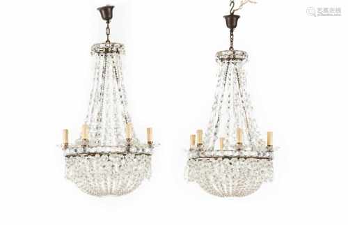 A pair of D.Maria chandeliers