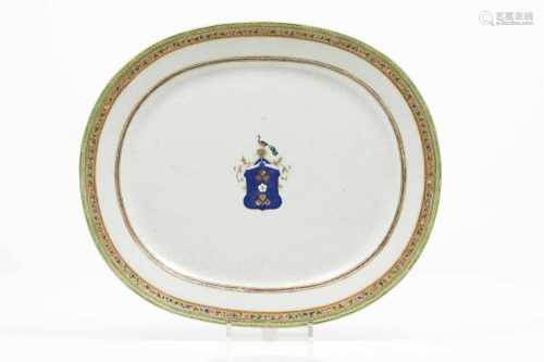 A large serving plate