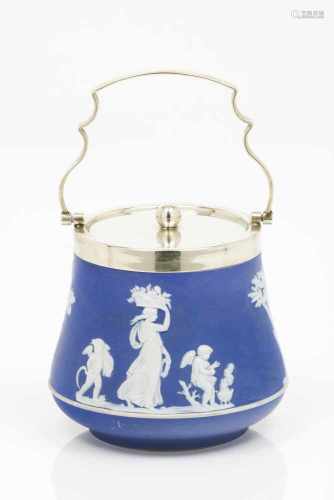 A Wedgwood biscuit jar