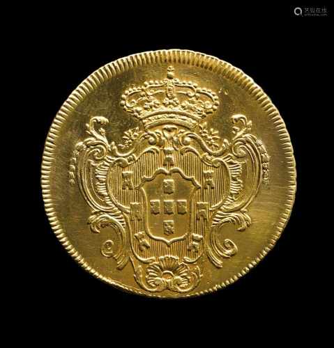A D.Maria gold coin 