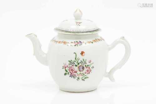 A teapot and cover