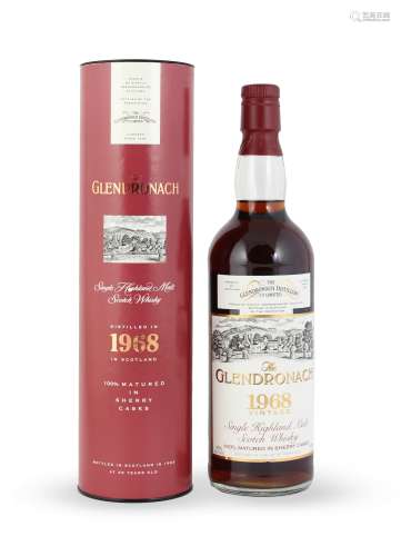 The Glendronach-25 year old-1968