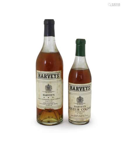 Harvey's Very Superior Old Cognac Harvey's Liqueur Cognac-30 year old (half)