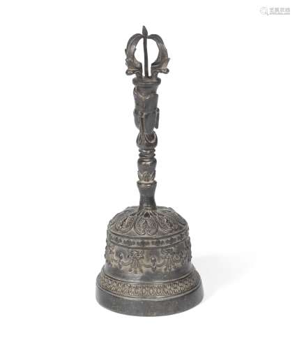 A bronze ritual bell, ghanta