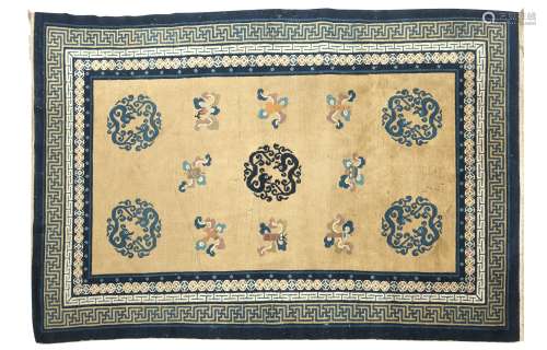 A ningxia woven rug 19th/20th century