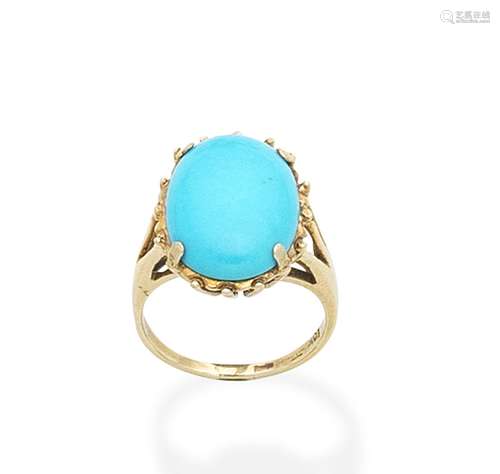 A turquoise ring