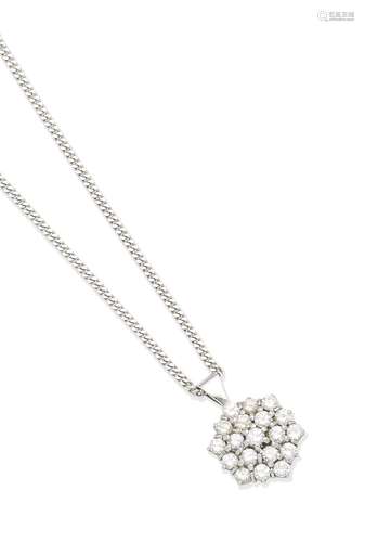 A diamond pendant/necklace (2)