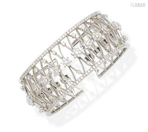 A diamond bangle