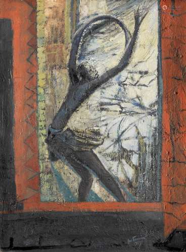 Benedict Chukwukadibia Enwonwu M.B.E (Nigerian, 1917-1994) 'Water Sprite'