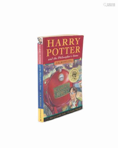 ROWLING (J.K.) Harry Potter and the Philosopher's Stone, sixteenth impression, INSCRIBED BY THE ...