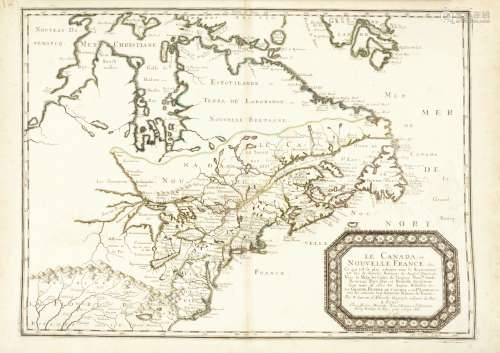CANADA SANSON (NICHOLAS) Le Canada, ou Nouvelle France, Paris, Pierre Mariette, 1656