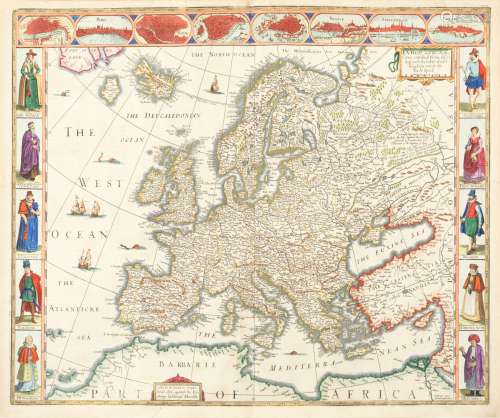 EUROPE SPEED (JOHN) Europ, and the Cheife Cities Contained Therein, George Humble, 1626; and 4 ot...