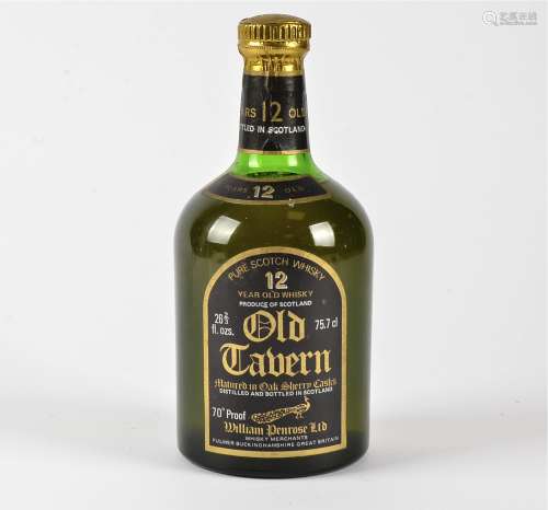 A bottle of 1970's Old Tavern 12 Year Old Pure Scotch Whisky, bottled for William Penrose Ltd of