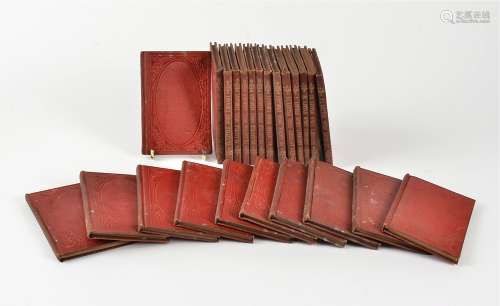 19th Century 'Little Ones Library' a group of miniature volumes, twenty-four in total (24)