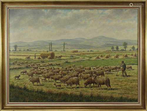 Luckhardt, Karl (Frankfurt a.M. 1886 - 1970 ebenda) Landschaft vor Kronberg, Falkenstein, Königstein