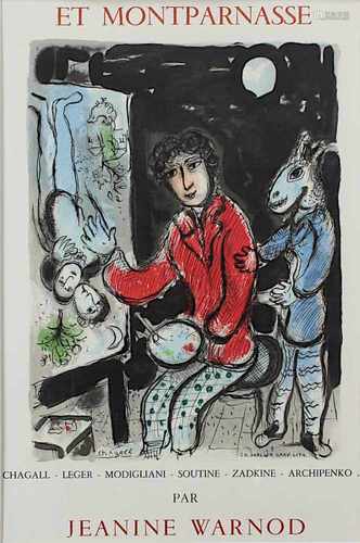 Chagall, Marc (Witebsk 1887 - 1985 Saint-Paul-de-Vence), Ausstellungsposter: 