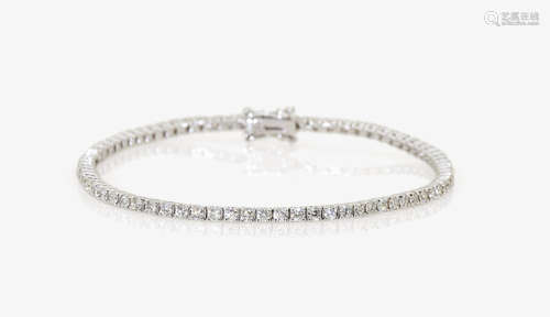 A Diamond Tennis Bracelet