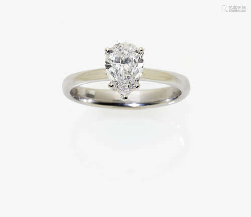 A Diamond Solitaire Ring