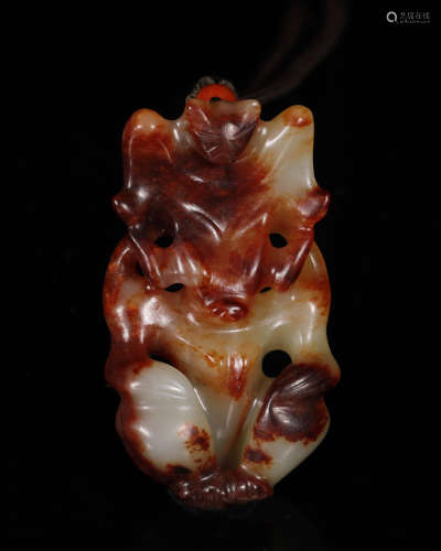 Hongshan Culture - Carved Jade Sun Figure