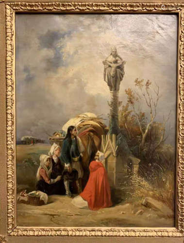 19th Century French Oil Painting