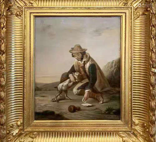 French Oil Painting from 1872
