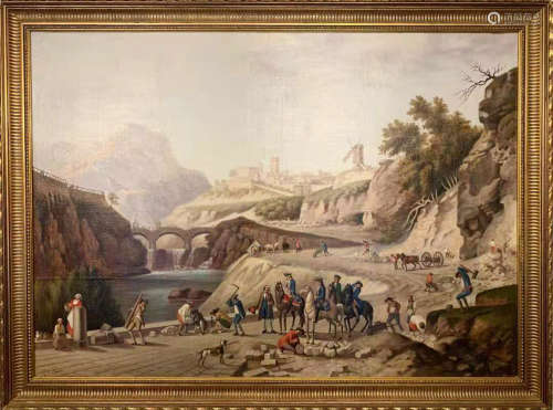 19th Century French Oil Painting of 
