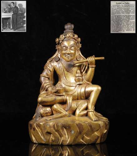 Ming Dynastyy - Gilt Buddha Statue