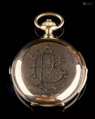 19th Century 18K Gold Pocket Watch